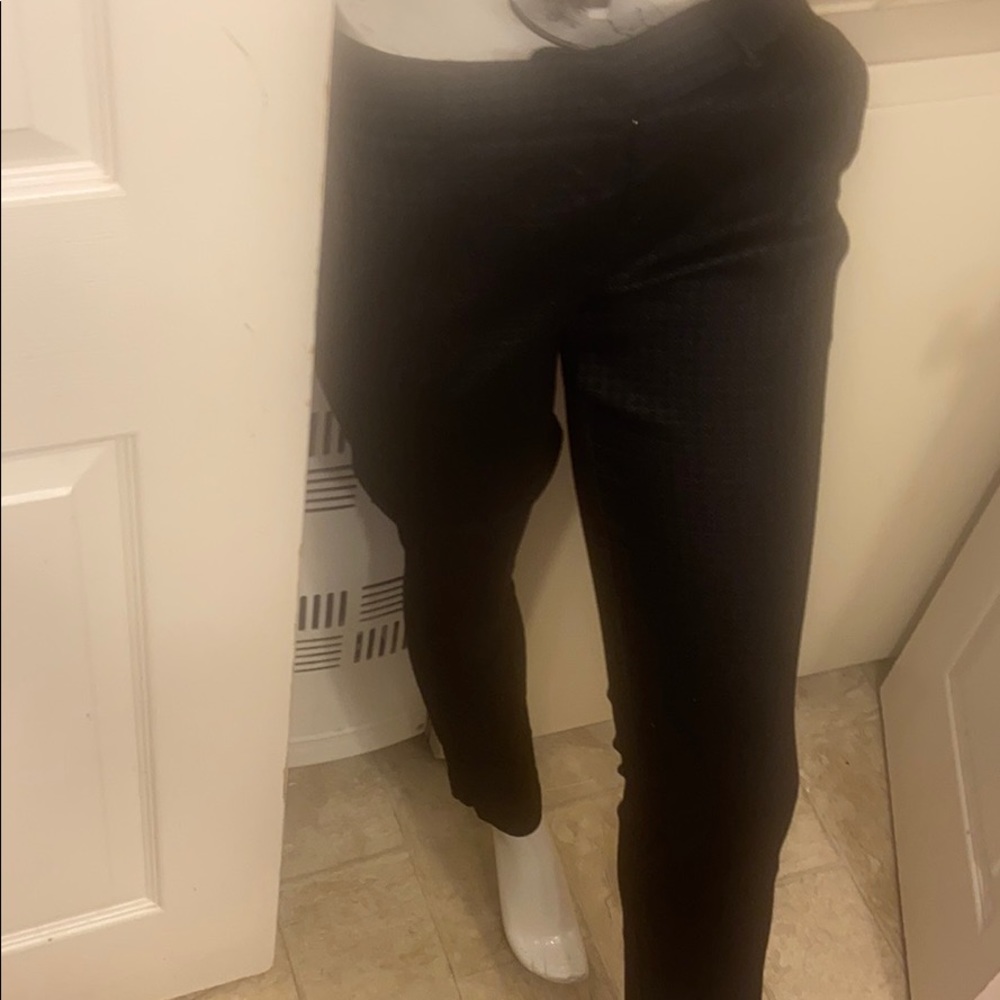 Will Smiths skinny stretch pants color blksize 6